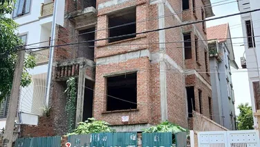 CC Cần bán Biệt thự KĐT Cầu Bươu 127m2 x 4 tầng xây thô MT 8m giá 19 tỷ