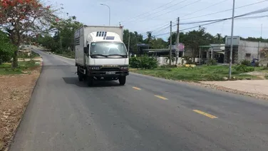 Đất ngợp Đường huyết mạch QL 55 xã Tân Xuân Huyện Hàm Tân hướng Lagi đi Cao Tốc