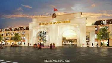 Happy Home, dự án tại trung tâm thành phố giá từ 15 triệu/m2. Sổ đỏ lâu dài