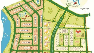 Chính chủ cần bán nền biệt thự view sông giá 45tr/m2