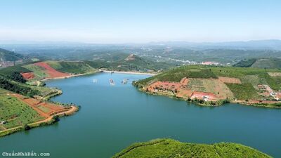 Cần bán lô đất DT 500m2 view đồi, view suối và hồ sinh thái Đắk Long Thượng ở Bảo Lộc, giá rẻ