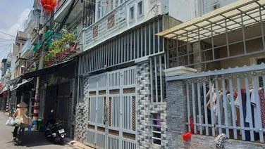 BÁN NHÀ ĐƯỜNG HIỆP THÀNH 13, 5x11m, 3 TẦNG, HẺM XE HƠI