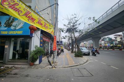 Mặt phố Minh Khai Trung Tâm quận Hai Bà Trưng 110m vỉa hè rộng, kinh doanh sầm uất 