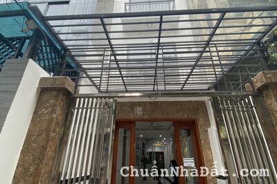 Bán nhà xây mới ngõ 55 Nguyễn An Ninh DT 50mx4T có sân riêng, thoáng 2 mặt 