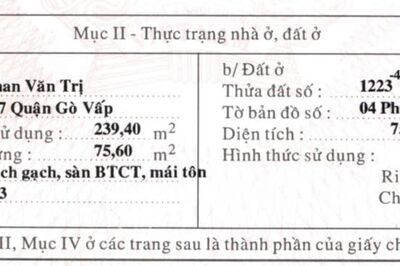 Bán nhà mặt tiền đường Phan Văn Trị phường 7 Quận Gò Vấp giá 15,7 tỷ