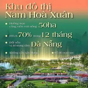  Đất nền Nam Hòa Xuân - Đà Nẵng chiết khấu 8%. Chính sách hỗ trợ vay vốn ngân tối đa 70%
