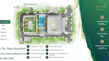 BRG Legend - Căn hộ 1 PN view nội khu sân đỗ trực thăng tòa khách sạn Hiton.