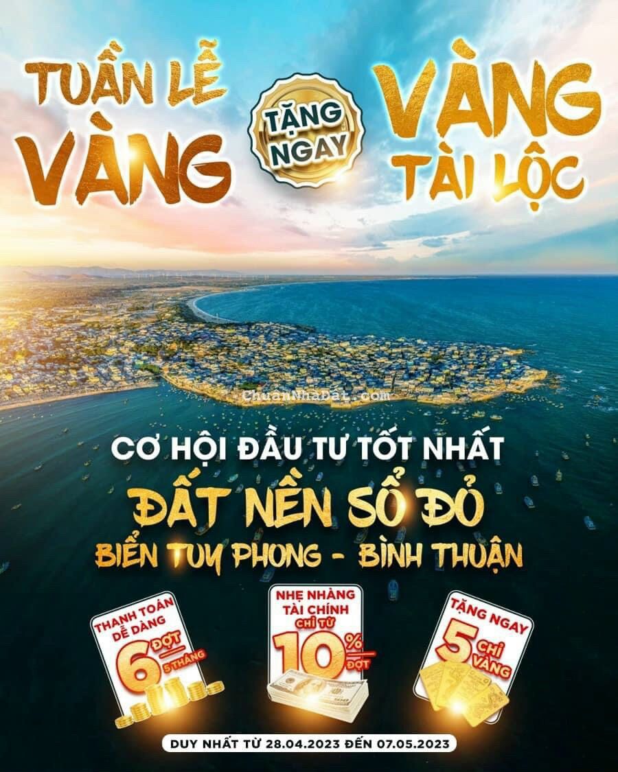 tôi chính chủ cần ra đi nhanh 1 lô đất gần biển tại thị trấn Liên Hương tỉnh Bình Thuận
