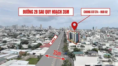 Bán căn hộ chung cư giá tốt HUD tại trung tâm thành phố Nha Trang phù hợp với người thu nhập thấp