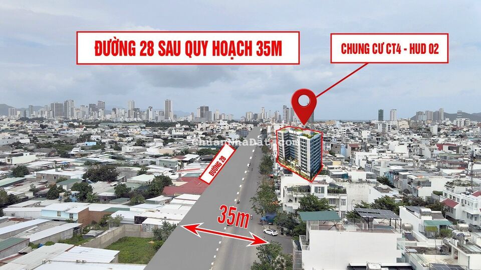 Bán căn hộ chung cư giá tốt HUD tại trung tâm thành phố Nha Trang phù hợp với người thu nhập thấp