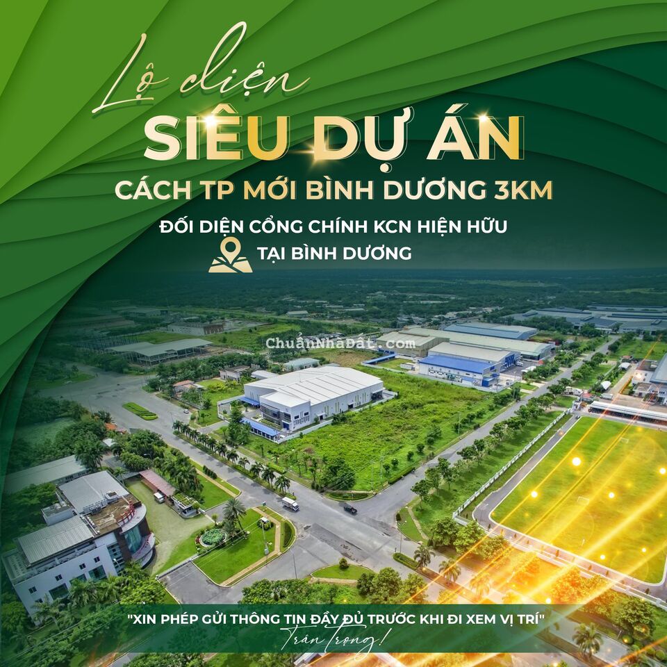 🏡🏡Hot🏡🏡 Dự Án Mới Lớn Nhất Tại Bình Dương