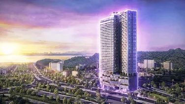 Bán căn hộ view vịnh The Holiday Hạ Long gần trung tâm full nội thất đối diện SunWorld 0868118***