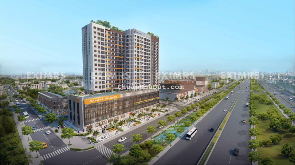 CĂN HỘ HẠNG SANG SAKURA HEIGHTS BÌNH ĐIỀN CHỈ 600TR 