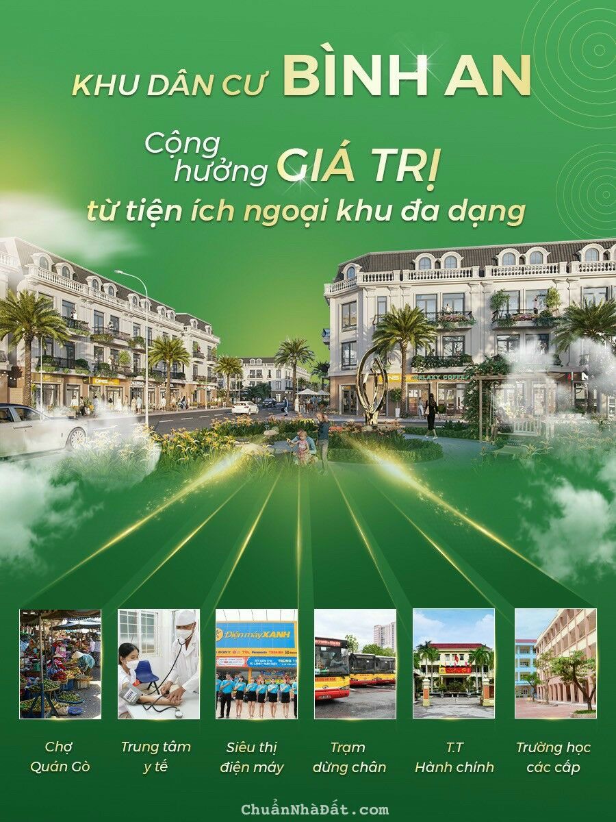 💥HOT sở hữu ngay đất nền hiếm KDC Bình An chỉ từ 7xx