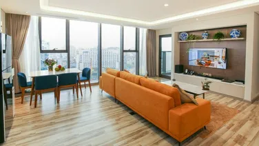 Cho thuê căn hộ ở Golden Land 275 Nguyễn Trãi, 135m2 3PN đủ đồ, giá 20tr/tháng. LH 0327582785