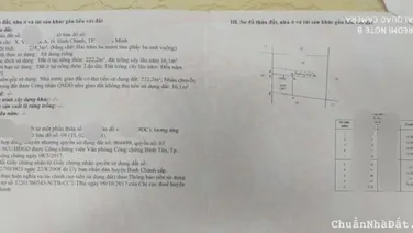 Đất 1/ đường lớn 16x15 shr vĩnh lộc A 6,2 tỷ