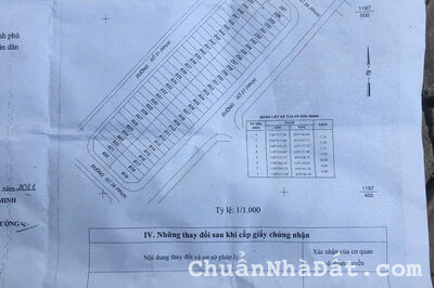 Đất Trống 10x16m góc 31 và 32 Khu An Phú Hưng Phường tân phong Q7.