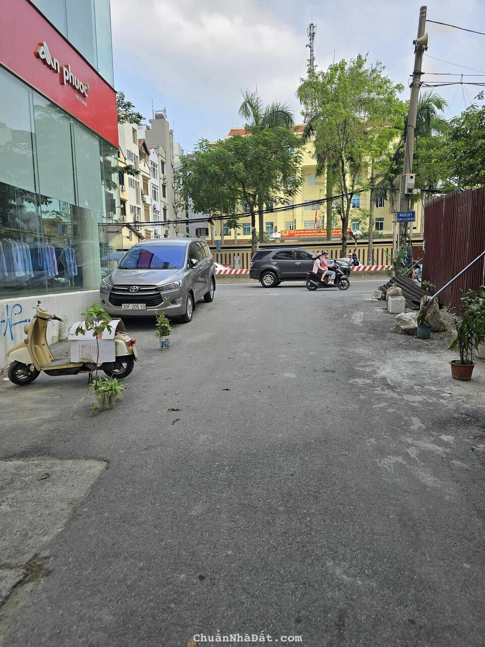 BÁN ĐẤT NGÕ 271 LẠC LONG QUÂN - VỊ TRÍ VIP Ô TÔ TRÁNH KINH DOANH - DT 160M2 GIÁ CHÀO 26 TỶ