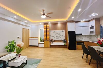 Cần bán căn hộ góc 2PN tầng 3, full nội thất mới, giá rẻ nhất tại KĐT Thanh Hà Cienco 5