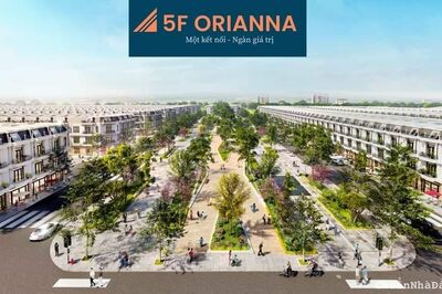 Bán đất khu đô thị 5F Orianna, diện tích 75m2, trả trước 370 triệu