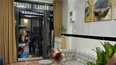 Nhà mặt tiền đường Bùi Quang là P.12 Quận Gò Vấp DT;33m2, 3 tỷ 9,