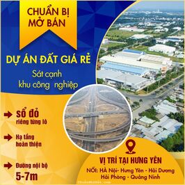 Cơ hội mua đất giá rẻ khu công nghiệp Ha Nội