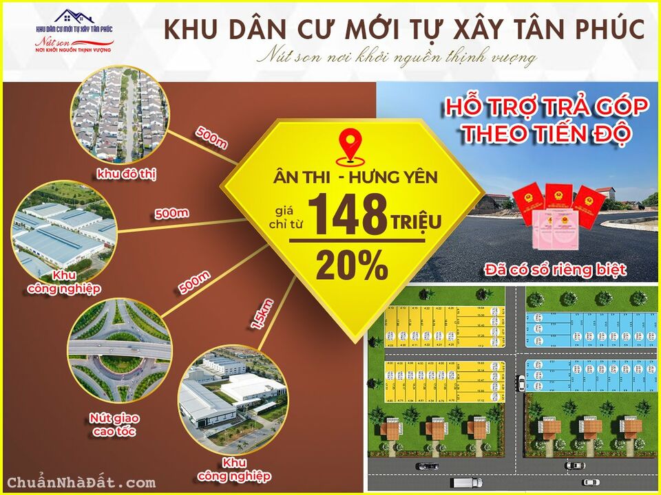 bán lô đất ngoại giao, giá rẻ ven khu công nghiệp lớn Hưng Yên