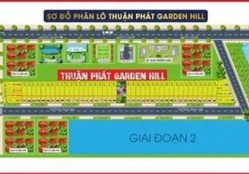 Cần bán 46 nền đất trong khu nghỉ dưỡng Thuận Phát Garden Hill ở Lộc An giá 7,5 triệu/m2