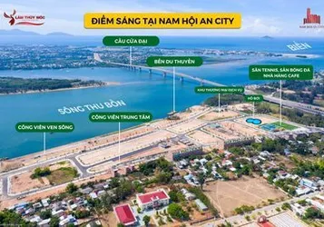 NHÀ 3 TẦNG NAM HỘI AN CITY trả trước 1,2 tỷ/căn (30%) CÓ NHÀ - CÓ SỔ