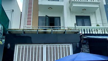 Bán nhà Nhà Bè, Bán nhà mặt tiền đường nhựa 6m số 1806 đường Huỳnh Tấn Phát, TT Nhà Bè