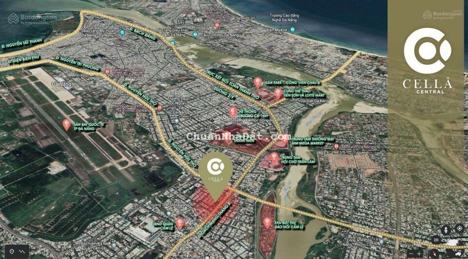 BÁN ĐẤT ĐÀ NẴNG - MẶT TIỀN ĐƯỜNG CÁCH MẠNG THÁNG TÁM TRUNG TÂM QUẬN CẨM LỆ