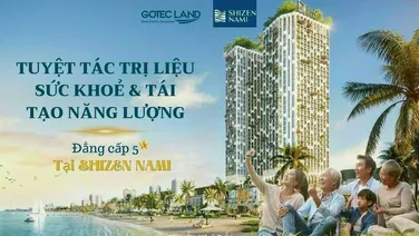 Shizen Nami căn hộ nghỉ dưỡng cao cấp mặt biển sở hữu lâu dài.