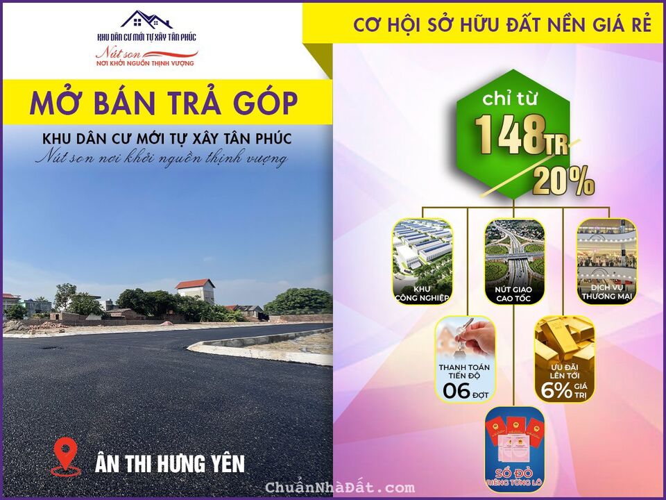 Đất nằm lọt giữa quy hoạch các khu công nghiệp, và đô thị lớn