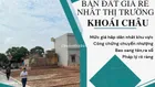 BÁN ĐẤT GIÁ RẺ NHẤT THỊ TRƯỜNG KHOÁI CHÂU - SỔ ĐỎ SẴN