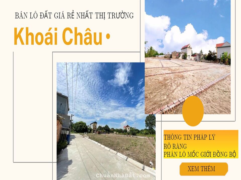 Đất gần trung tâm y tế huyện khoái châu đường rộng từ 3,50m đến 6m.