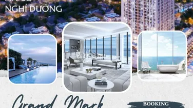 Mở bán quỹ căn view biển đẹp nhất dự án Grand Mark Nha Trang, giá chỉ từ 1,4 tỷ/ căn