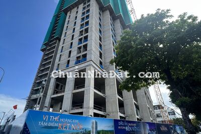 Bán căn hộ 42m2 Grand Mark Nha Trang, tầng 16, nội thất cơ bản với giá 1 tỷ 400 triệu