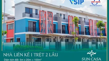 Sun Casa Central mở bán rổ hàng ngoại giao chiến lược giá F0 ký HĐMB trực tiếp chủ đầu tư VSIP