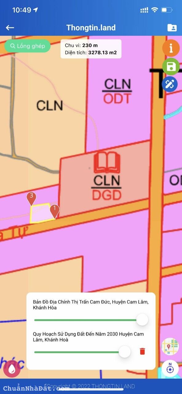 Bán Đất Cam đức- Ngô Gia Tự qh 30m