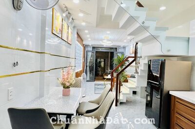 Nhà đẹp, Nơ Trang Long, 3.3 x 10m, 1 lầu, 3.8 tỷ, Bình Thạnh