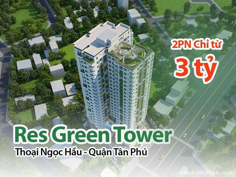 Căn hộ dọn vô ở liền Resgreen tower