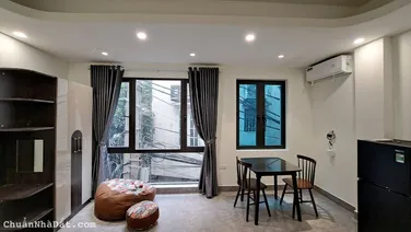 Cho thuê căn hộ Phố Vạn Phúc, Ba Đình Dt 36m2. Full nội thất xịn, nhà mới tinh. Chỉ 7.5tr