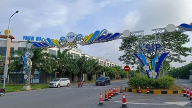 Cho thuê nhà 3 tầng full đồ kđt Vsip Bắc Ninh