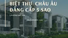Sở hữu biệt thự full nội thất chuẩn Châu Âu phía nam Đà Nẵng chỉ với 1,X tỷ