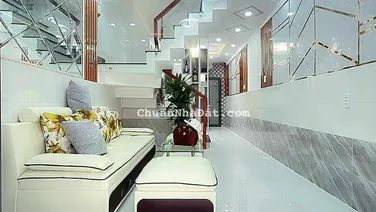 Bán nhà 4 tầng hẻm 865 huỳnh tấn phát 4.38 tỷ