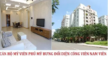 Bán chung cư Mỹ Viên Phú Mỹ Hưng view trực diện công viên 2ha giá 7.5 tỷ