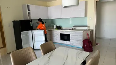 Cho thuê CHCC Riva Park Quận 4, 80m2, 2PN, 2 tollet, Full nội thất