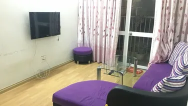 cho thuê CHCC Khánh Hội 3, 76m2, 2PN, 2 tollet đầy đủ nội thất, bancon