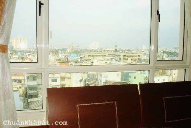 cho thuê CHCC Phúc Thịnh, Q.5, 89m2, 2Pn, 2WC, đầy đủ nội thất