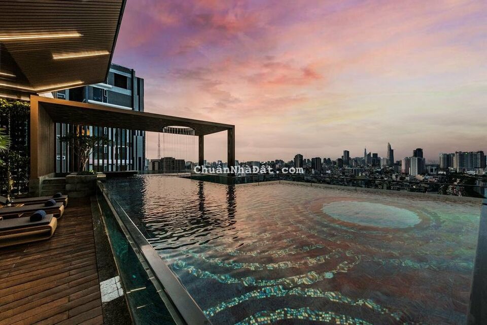 Cho thuê CHCC D1 Menson Quận 1, 83m2, 2Pn, 2 tollet, full NT, giá 24tr